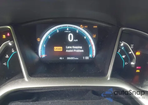 2020 Honda Civic Ex z USA, uszkodzony, nr VIN 19XFC1F31LE015806